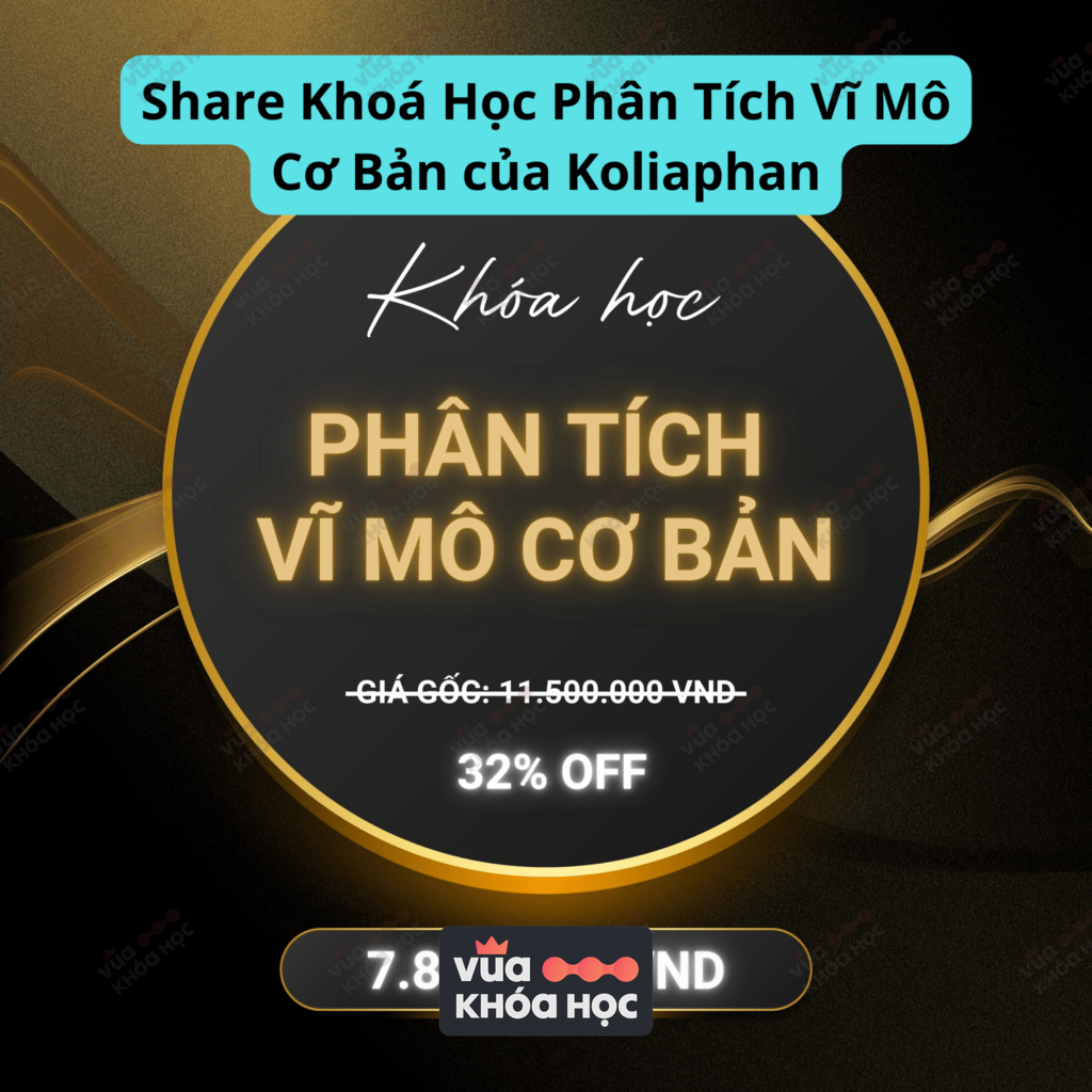 share khóa học phân tích vĩ mô cơ bản cùng kolia phan