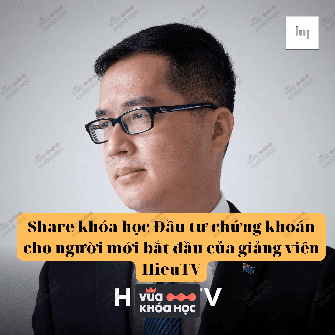 share khóa học đầu tư chứng khoán cho người mới bắt đầu của giảng viên hieutv