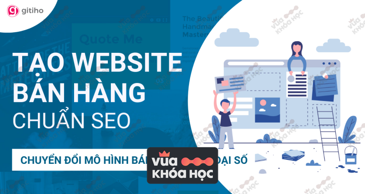 share khoa hoc Thiet ke Website ban hang chuan SEO Chuyen doi mo hinh ban hang thoi dai so