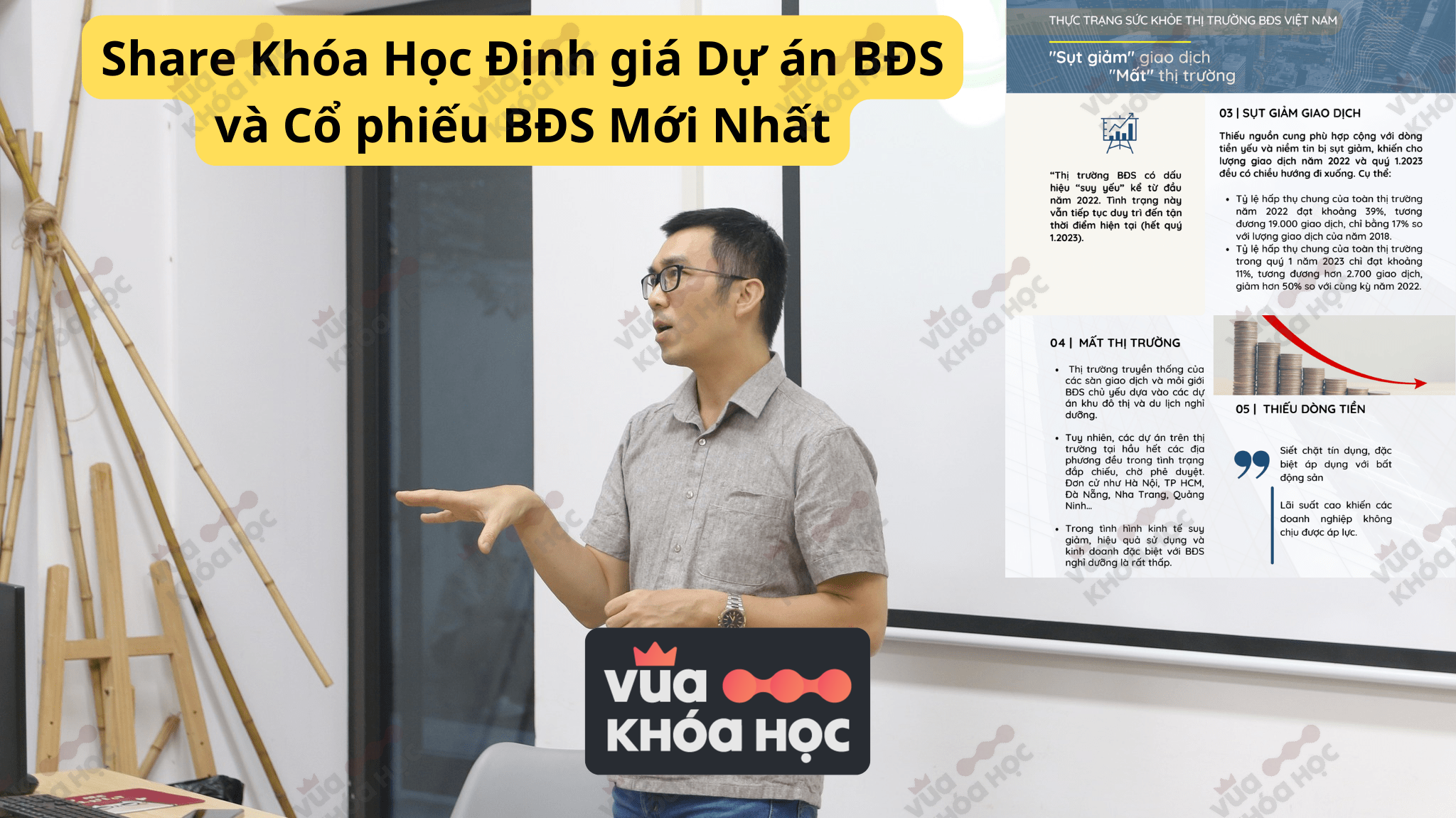 Chia sẻ Khóa Học Định giá Dự án BĐS và Cổ phiếu BĐS Mới Nhất