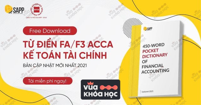 share khóa học financial accounting (faf3) acca– kế toán tài chính cùng sapp.edu.vn