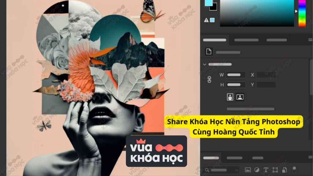 chia sẻ khóa học nền tảng photoshop - Hoàng Quốc Tỉnh