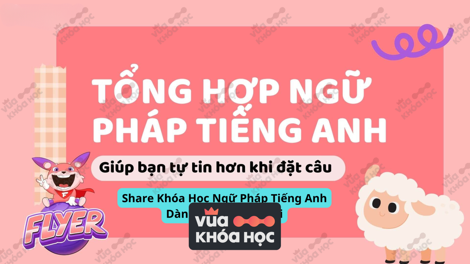 share khóa học ngữ pháp tiếng anh cho người mới