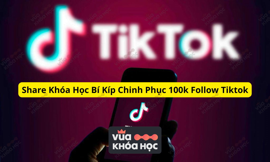Chia Sẻ Khóa Học Bí Kíp Chinh Phục 100k Follow Tiktok