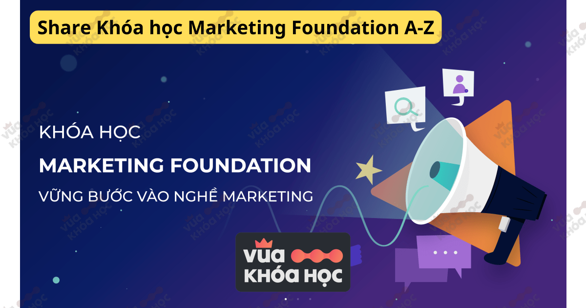 Share Khóa Học Marketing Foundation A-Z