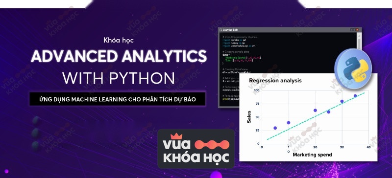 Khóa Học Advanced Analytics With Python Mới Nhất Cùng Tomorrow Marketers