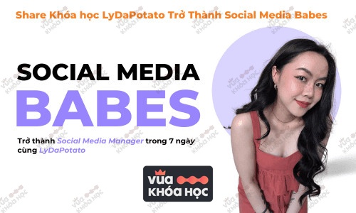 Share khóa học trở thành social media manager