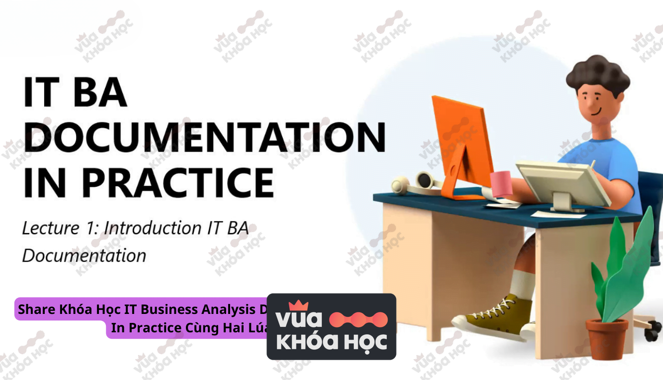 Chia sẻ Khóa Học IT Business Analysis Documentation In Practice Cùng Hai Lúa